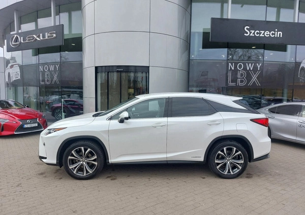 Lexus RX cena 189900 przebieg: 109538, rok produkcji 2018 z Szczecin małe 596